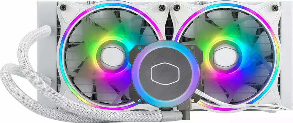 Воден охладител за процесор Cooler Master MasterLiquid ML240 Illusion White Edition