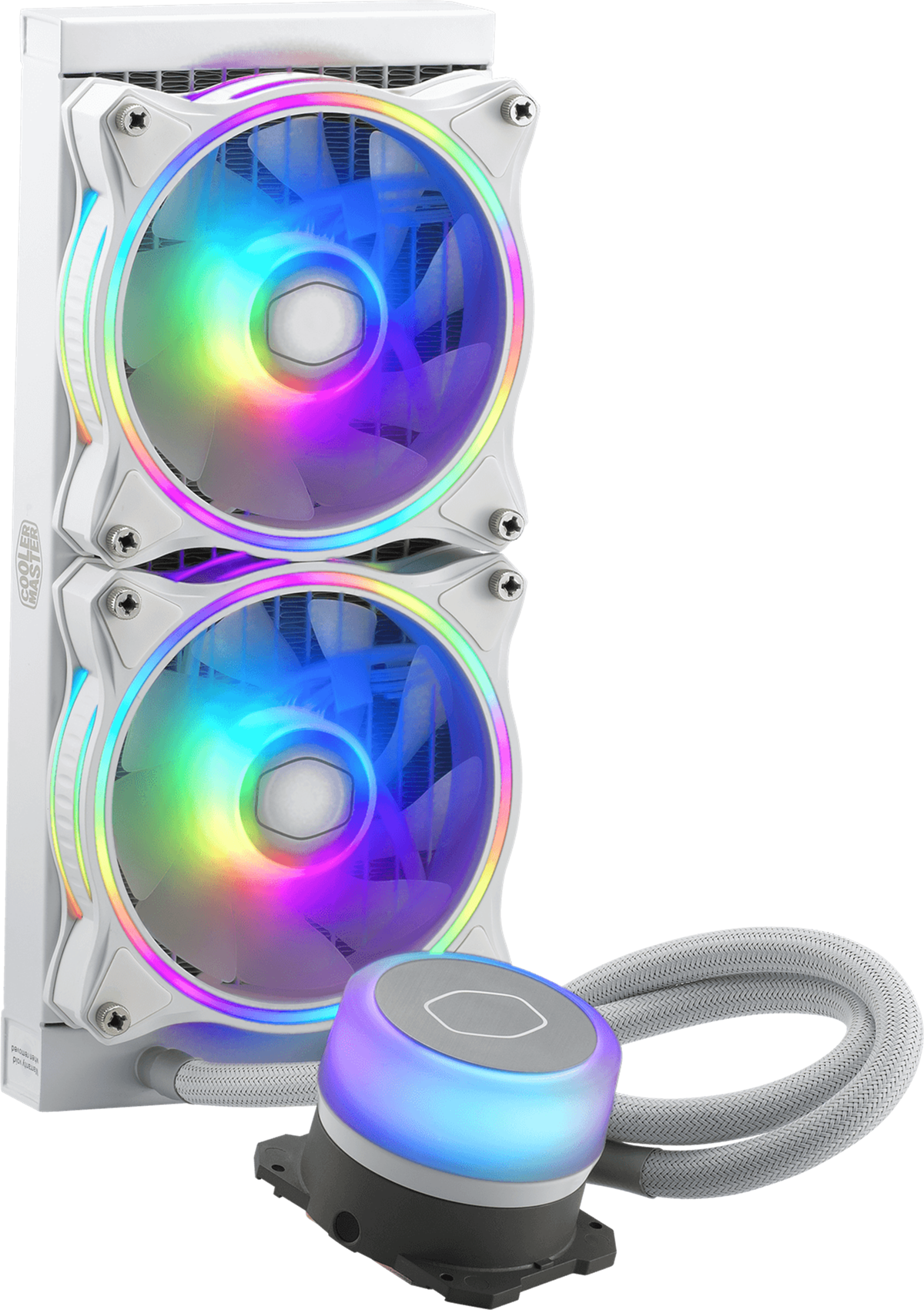 Воден охладител за процесор Cooler Master MasterLiquid ML240 Illusion White Edition