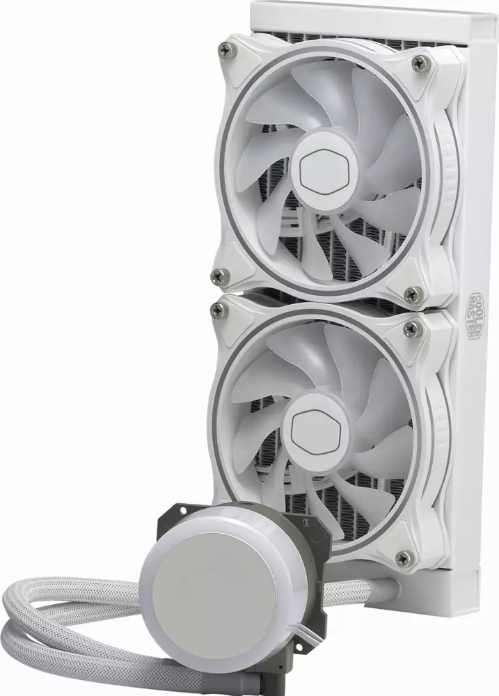 Воден охладител за процесор Cooler Master MasterLiquid ML240 Illusion White Edition