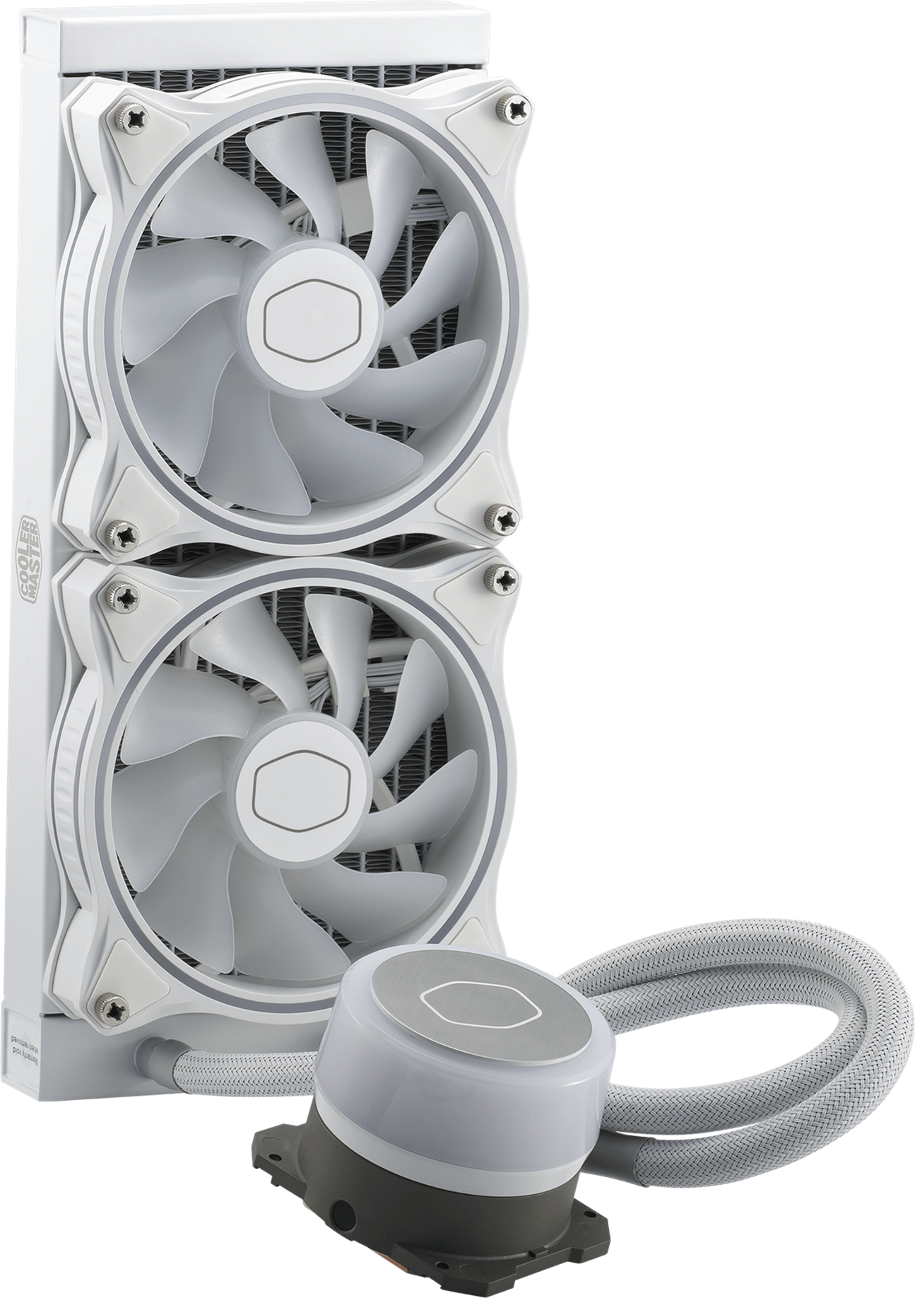 Воден охладител за процесор Cooler Master MasterLiquid ML240 Illusion White Edition