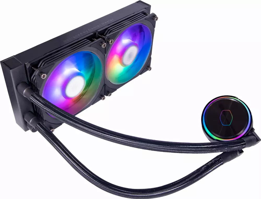 Воден охладител за процесор Cooler Master MasterLiquid PL240 FLUX - MLY-D24M-A23PZ-R1