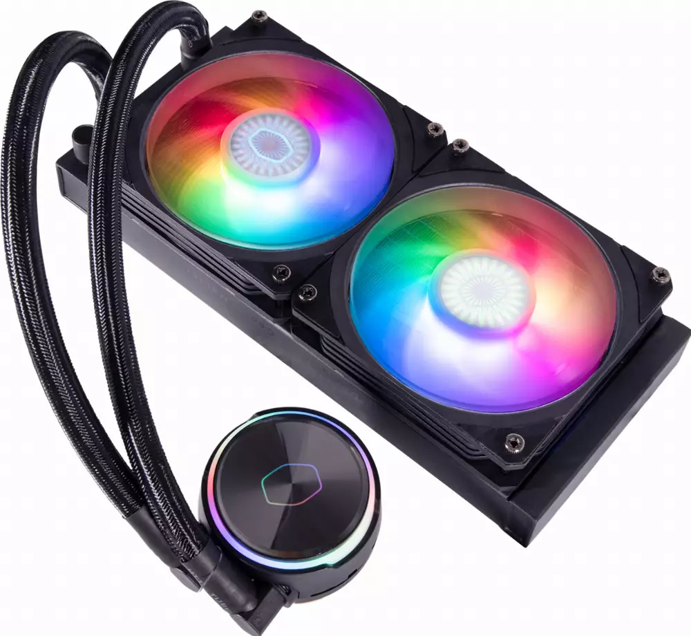Воден охладител за процесор Cooler Master MasterLiquid PL240 FLUX - MLY-D24M-A23PZ-R1