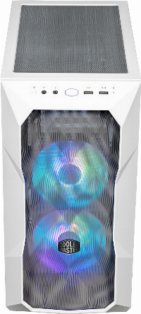 Кутия Cooler Master MasterBox TD300 Mesh White