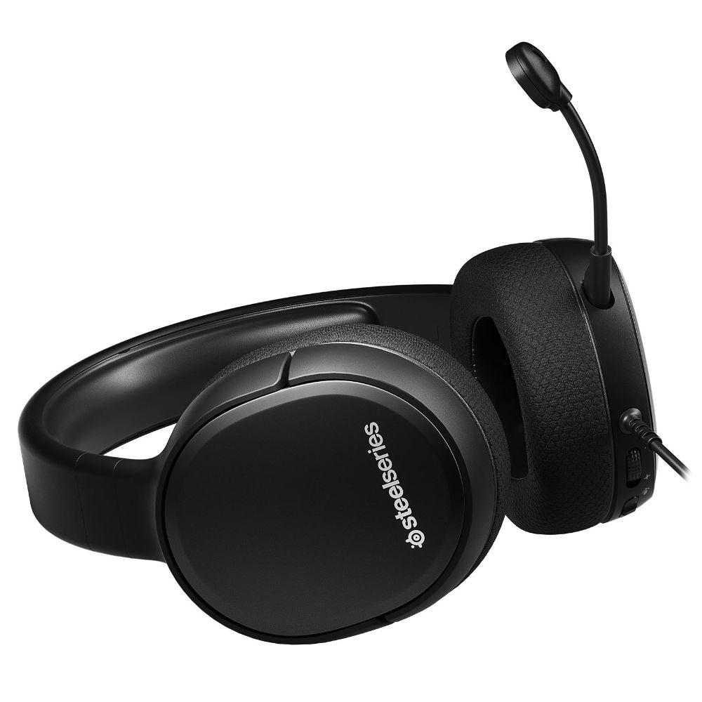 Геймърски слушалки SteelSeries Arctis 1 (PS5) Black