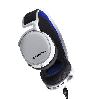 Геймърски слушалки SteelSeries Arctis 7P+ White