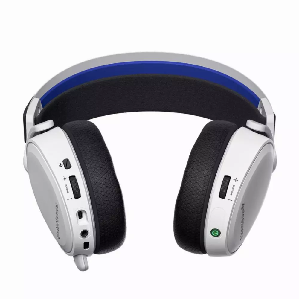 Геймърски слушалки SteelSeries Arctis 7P+ White
