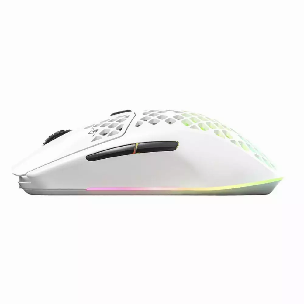 Геймърска мишка SteelSeries Aerox 3 Wireless (2022) Snow