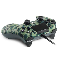 Жичен геймпад Spartan Gear Hoplite за PC и PS4, Green Camo