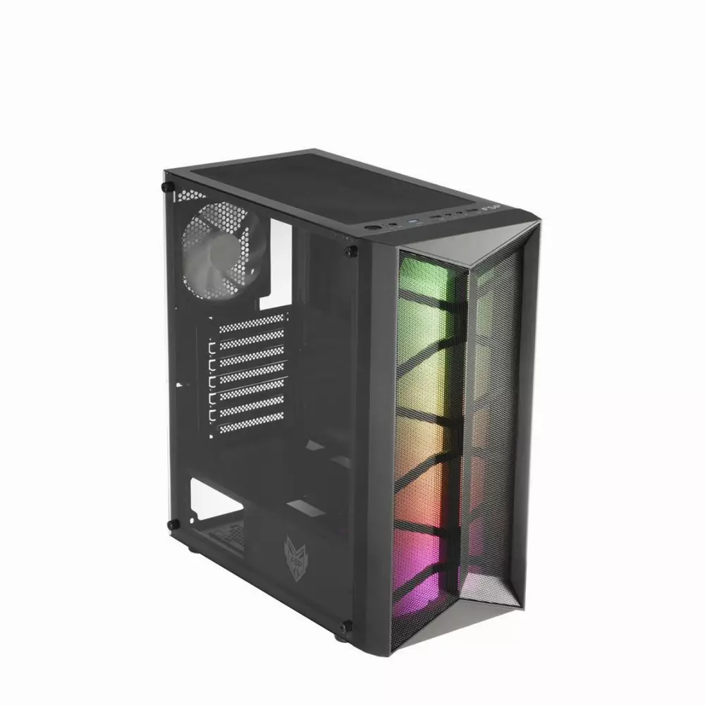 Кутия FSP CMT211 RGB TG Mid-Tower Black