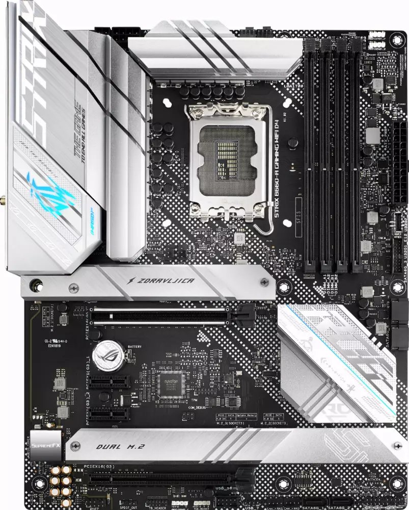 Дънна платка ASUS ROG STRIX B660-A GAMING WIFI D4 DDR4 LGA1700