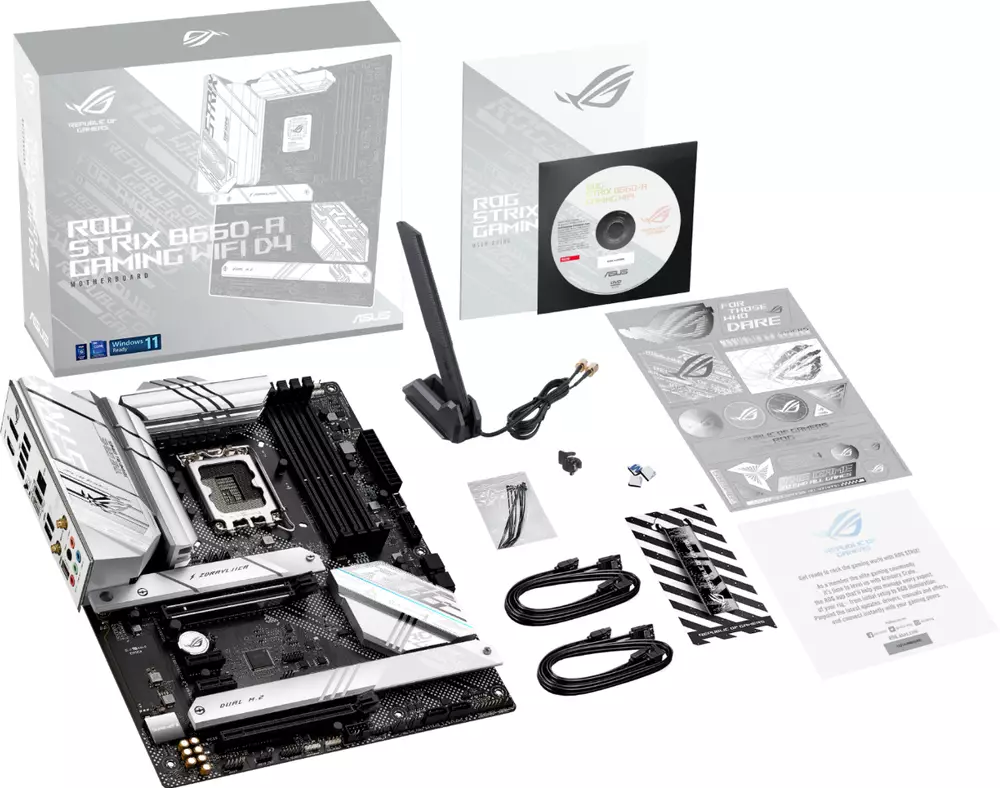 Дънна платка ASUS ROG STRIX B660-A GAMING WIFI D4 DDR4 LGA1700