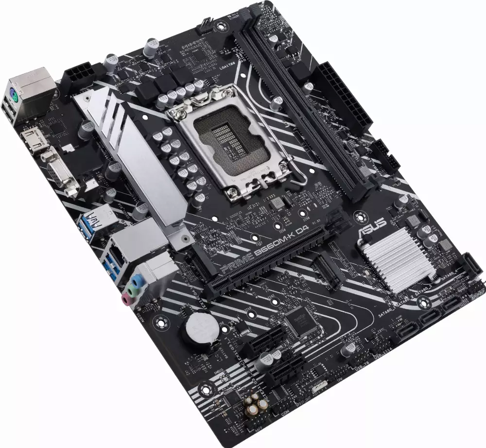Дънна платка ASUS PRIME B660M-K D4 DDR4 LGA1700
