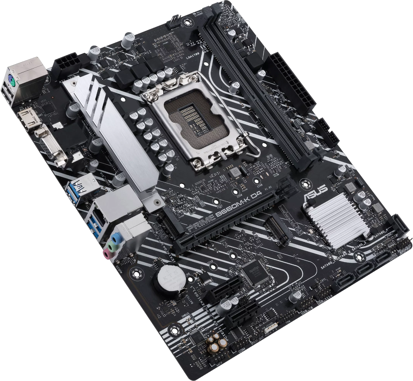 Дънна платка ASUS PRIME B660M-K D4 DDR4 LGA1700