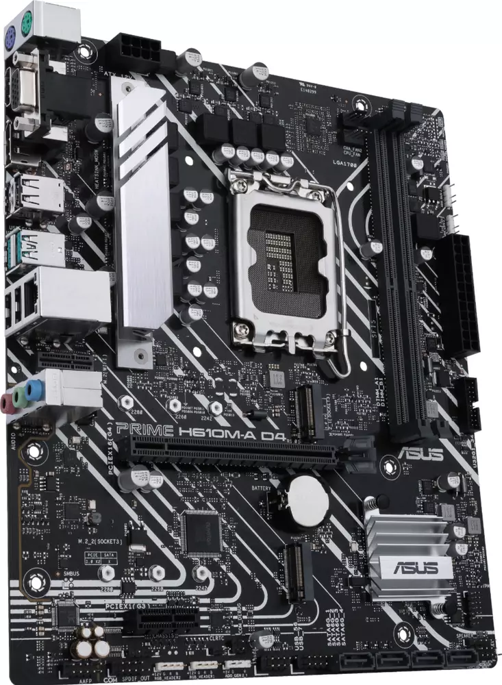 Дънна платка ASUS PRIME H610M-A D4 DDR4 LGA1700