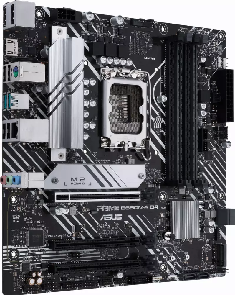 Дънна платка ASUS PRIME B660M-A D4 DDR4 LGA 1700