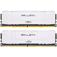 Памет Crucial Ballistix 32GB (2x16GB) DDR4 3200MHz CL16 White - BL2K16G32C16U4W