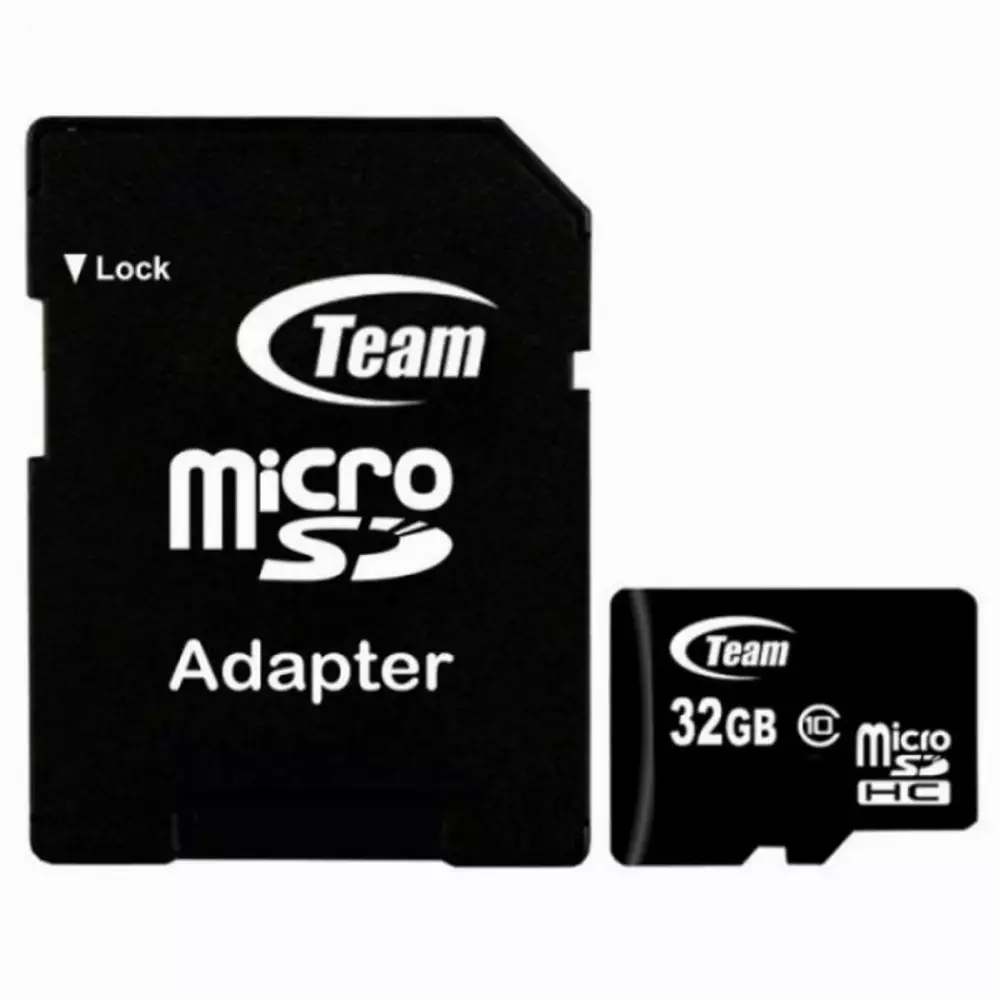 Карта памет Team Group 32GB Micro SDHC/SDXC Class 10 CARD + SD Adapter