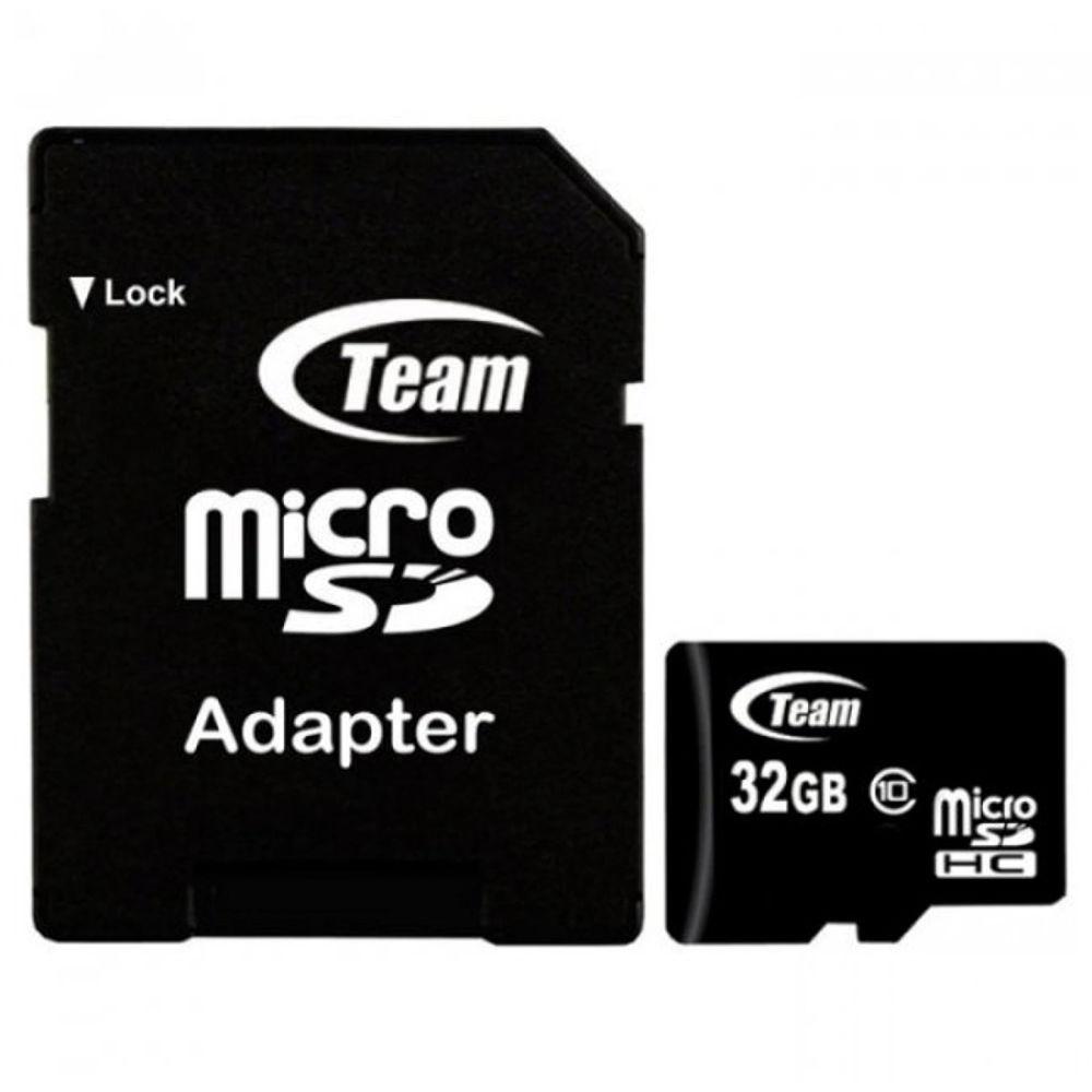 Карта памет Team Group 32GB Micro SDHC/SDXC Class 10 CARD + SD Adapter