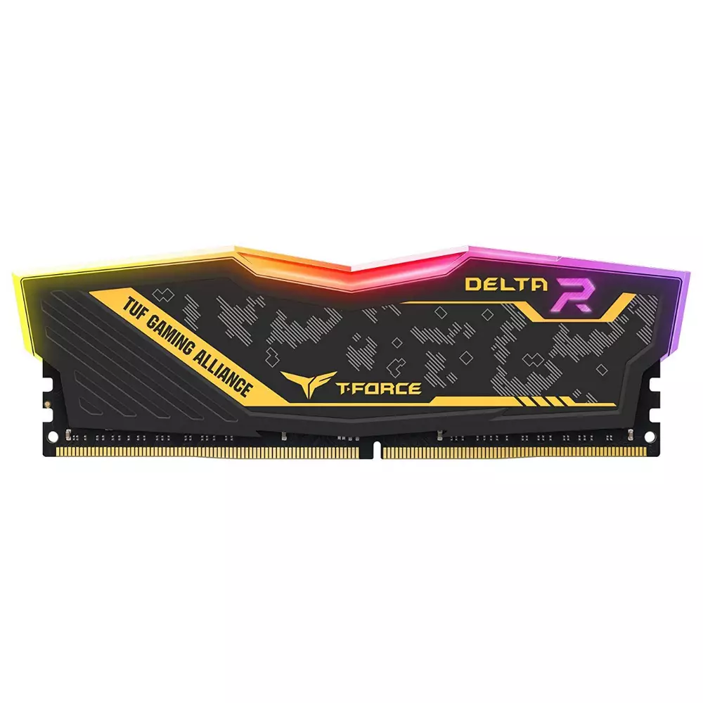 Памет Team Group Delta RGB TUF 16GB (2x8GB) DDR4 2933MHz CL16 - TF9D416G2933HC16CDC01