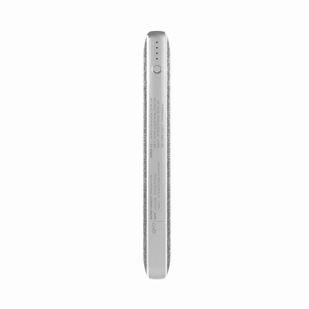 Външна батерия Silicon Power QP77 10000 mAh - SP10KMAPBKQP770G
