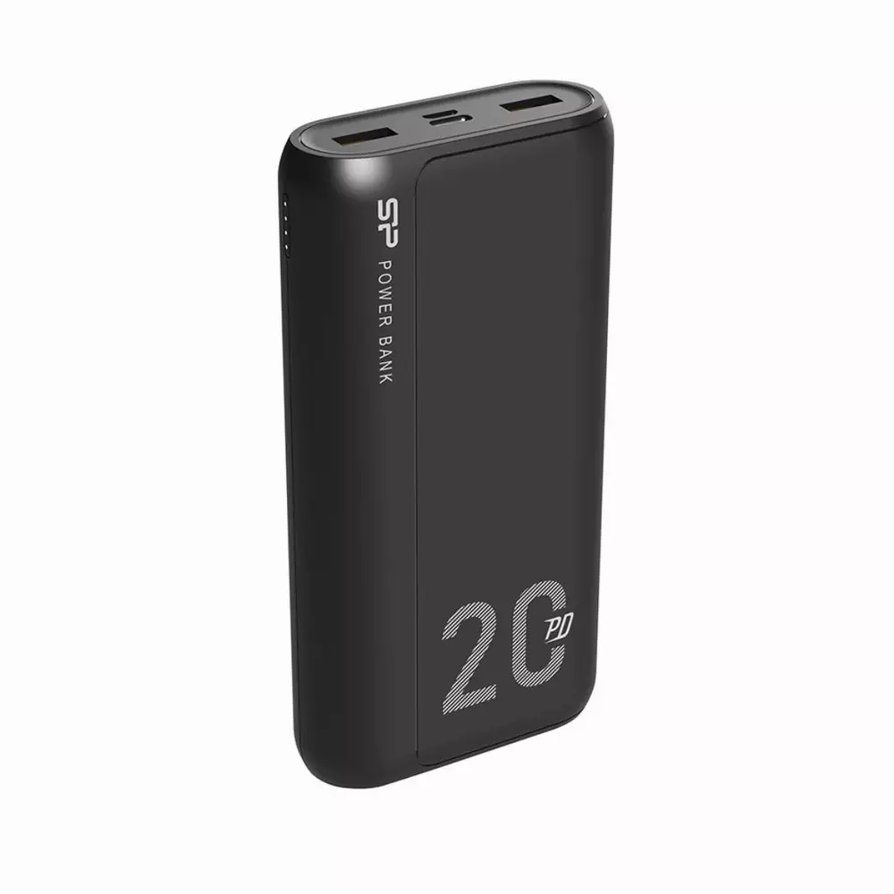 Външна батерия Silicon Power QS15 Black 20000 mAh - SP20KMAPBKQS150K