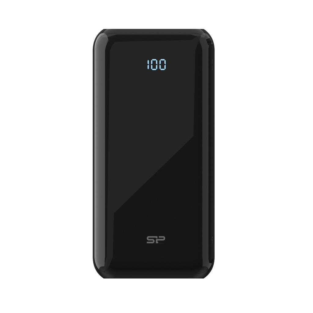 Външна батерия Silicon Power QS28 20000 mAh - SP20KMAPBKQS150K