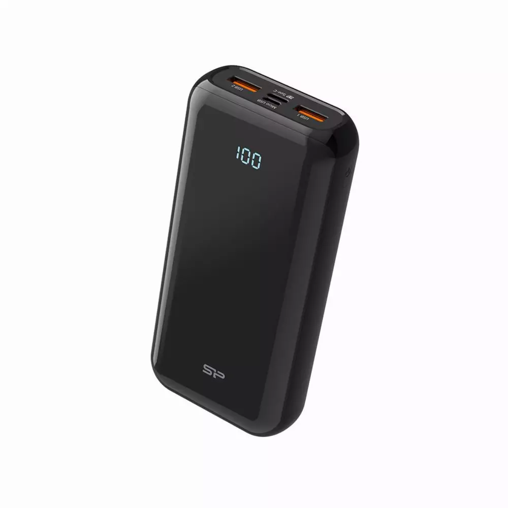 Външна батерия Silicon Power QS28 20000 mAh - SP20KMAPBKQS150K