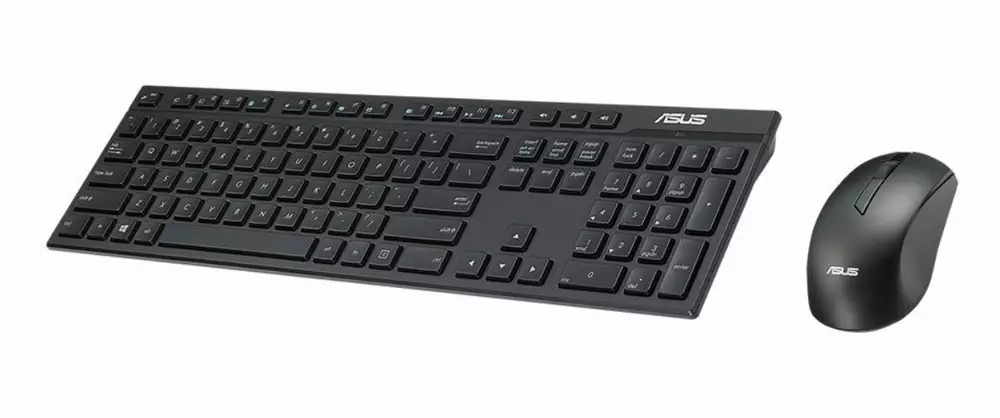 Ασύρματο σετ πληκτρολογίου και ποντικιού ASUS U2500 Wireless Black - 90XB0440-BKM010
