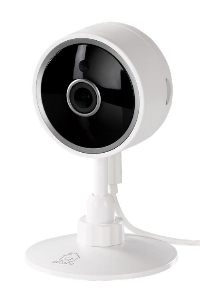 Смарт камера DELTACO SH-IPC02, 1080p, WiFi 2.4GHz, IR 10m, 1/4" CMOS, microSD, Бяла