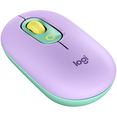 Безжична мишка Logitech POP Mouse emoji Daydream Mint Wireless - 910-006547