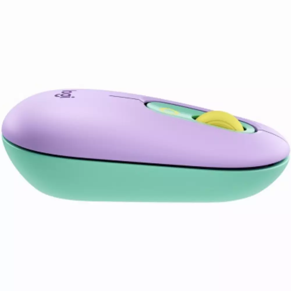 Безжична мишка Logitech POP Mouse emoji Daydream Mint Wireless - 910-006547