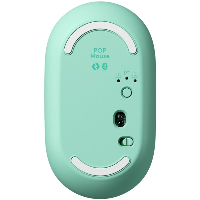 Безжична мишка Logitech POP Mouse emoji Daydream Mint Wireless - 910-006547