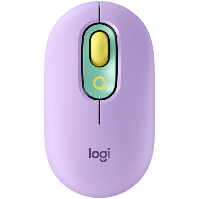 Безжична мишка Logitech POP Mouse emoji Daydream Mint Wireless - 910-006547