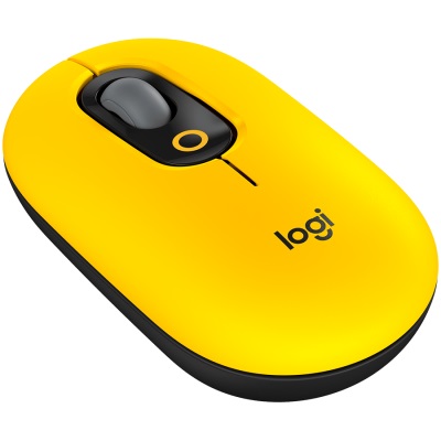 Мишка Logitech POP Mouse emoji Blast Yellow Wireless - 910-006546