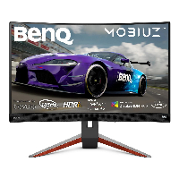 Монитор BenQ EX2710R MOBIUZ 27", VA Curved, QHD 2560x1440, 165Hz, 1ms, HDR, AMD Free-Sync Premium Pro