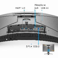 Монитор BenQ EX2710R MOBIUZ 27", VA Curved, QHD 2560x1440, 165Hz, 1ms, HDR, AMD Free-Sync Premium Pro