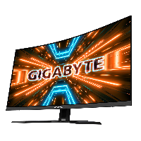 Монитор Gigabyte M32QC-EK 31.5", VA 1500R, QHD 2560x1440, 170Hz, 1 ms, HDR, KVM