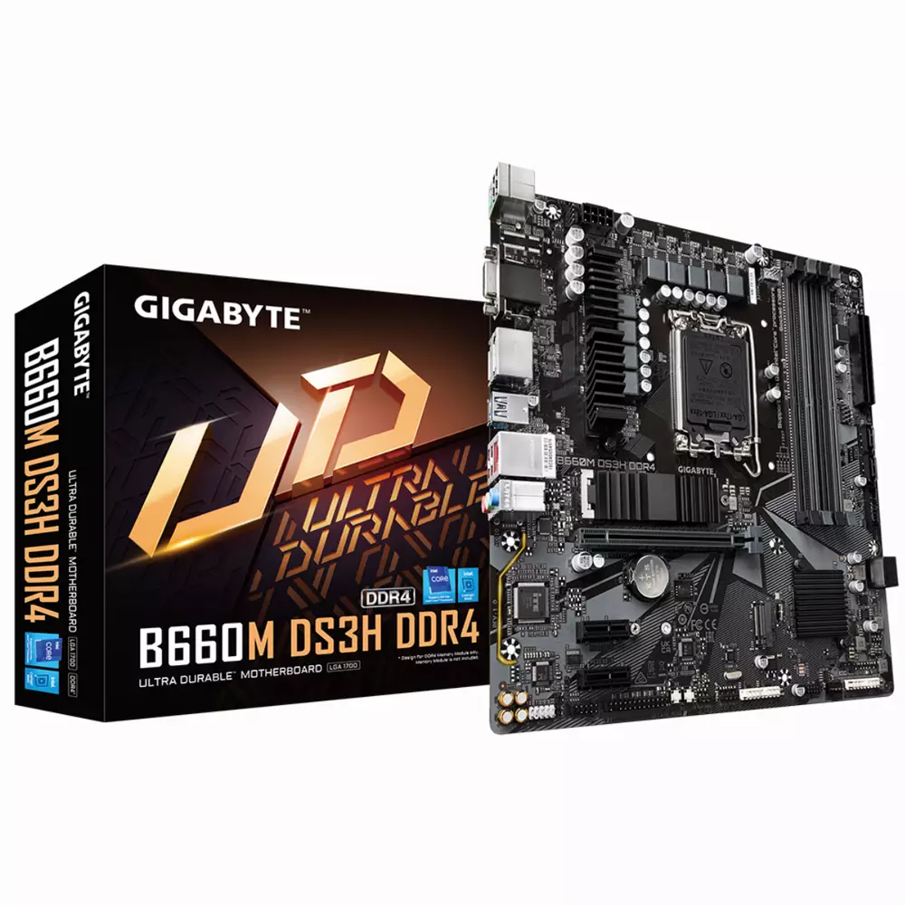 Дънна платка Gigabyte B660M DS3H LGA1700 DDR4
