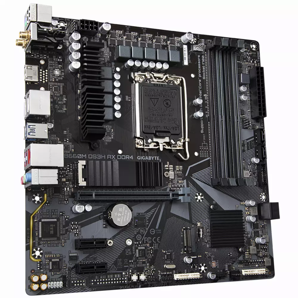 Дънна платка Gigabyte B660M DS3H AX WiFI 6 LGA1700 DDR4
