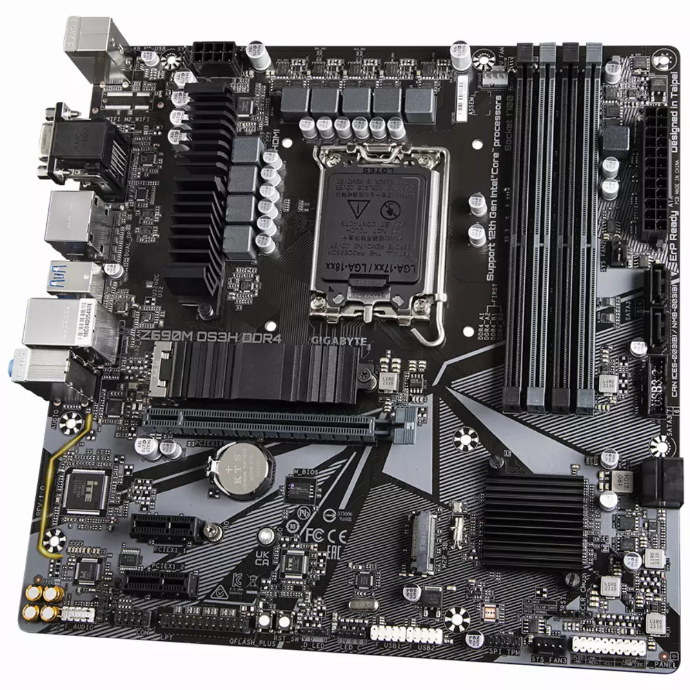 Дънна платка GIGABYTE Z690M DS3H LGA 1700 DDR4