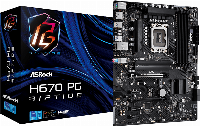 Дънна платка ASRock H670 PG Riptide LGA1700 DDR4