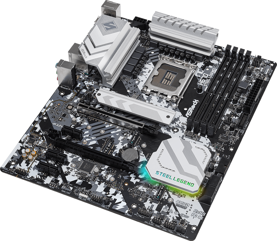 Дънна платка ASRock H670 Steel Legend LGA1700 DDR4