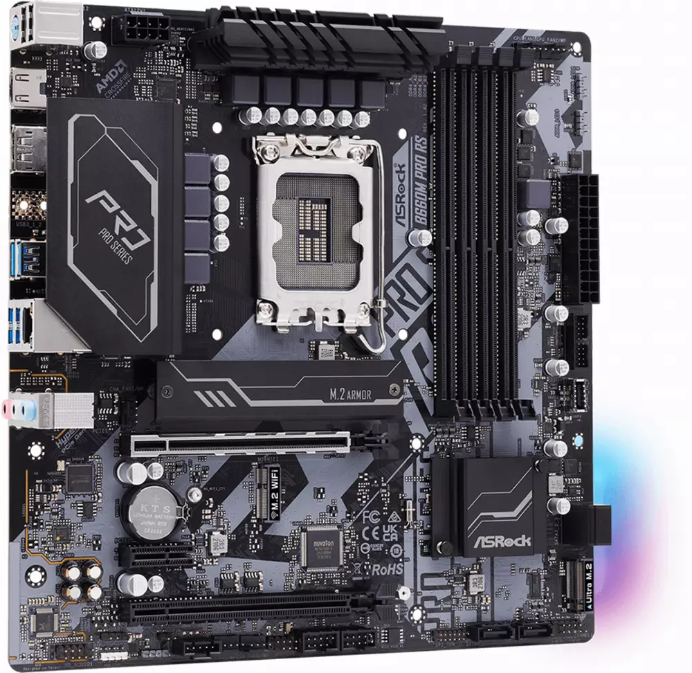 Дънна платка ASRock B660M PRO RS LGA1700 DDR4