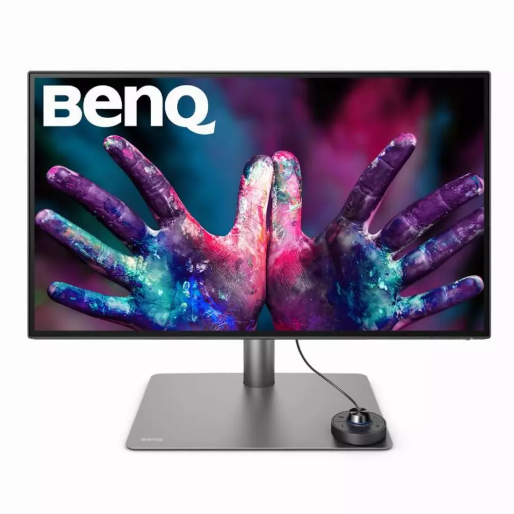 Монитор BenQ PD2725U, IPS, 27 inch, Wide, UHD, HDMI, Display Port&lrm;, Thunderbolt 3, Черен