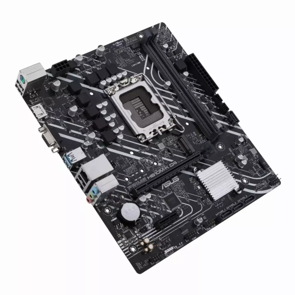Дънна платка ASUS PRIME H610M-K D4 DDR4 LGA1700 
