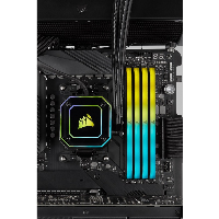 Памет Corsair Vengeance RGB RS 32GB (2x16GB) DDR4 3600MHz CL18 Black - CMG32GX4M2D3600C18