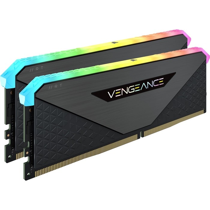 Памет Corsair Vengeance RGB RT 16GB (2x8GB) DDR4 3600MHz CL18 Black - CMN16GX4M2Z3600C18