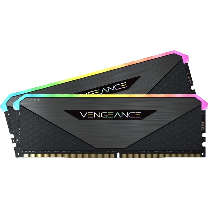 Памет Corsair Vengeance RGB RT 16GB (2x8GB) DDR4 3600MHz CL18 Black - CMN16GX4M2Z3600C18