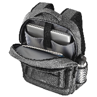 Раница за лаптоп HAMA Business, до 40 см, 15.6", Сив