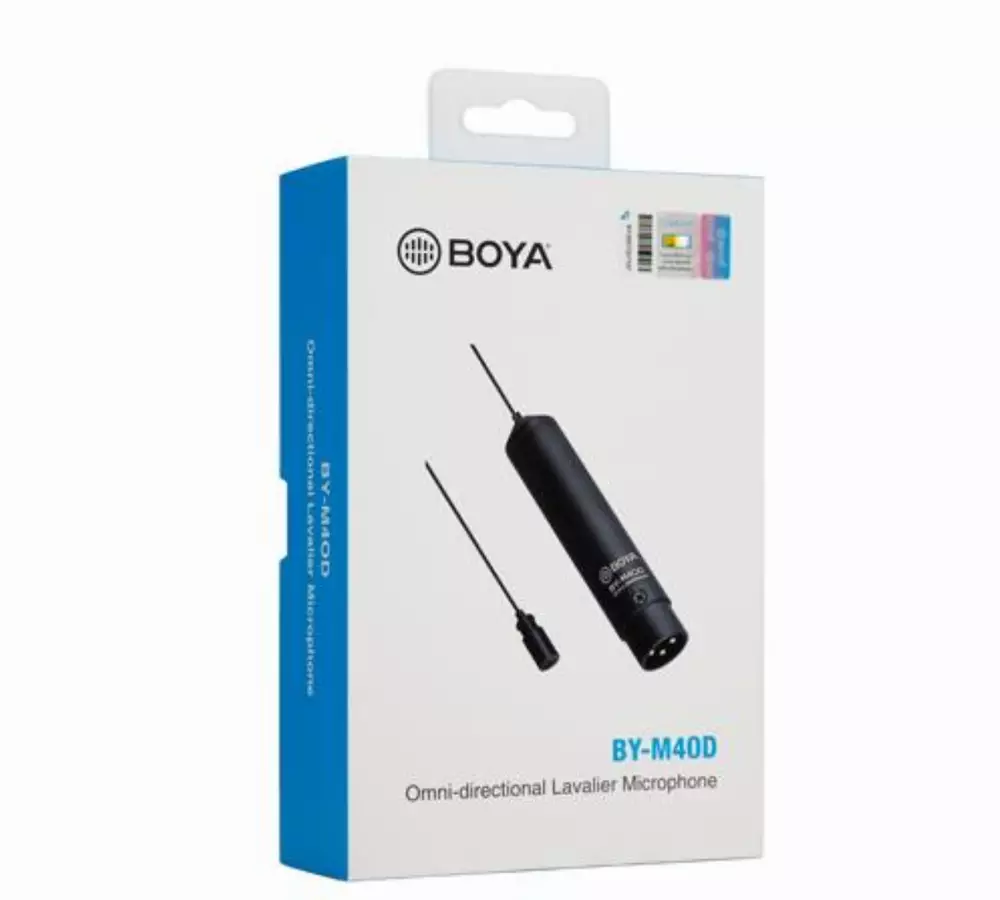 Микрофон брошка BOYA BY-M4OD, XLR